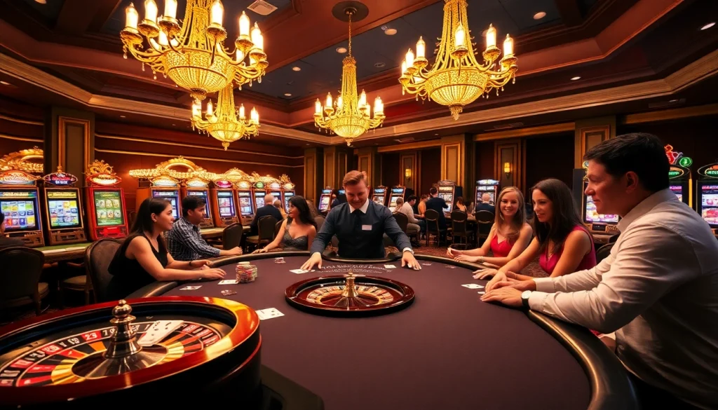 Experience the excitement of meilleur casino en ligne français with vibrant casino games and engaging players.