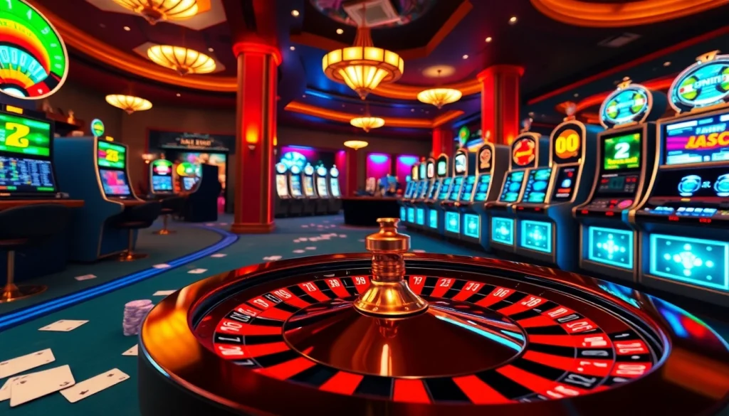 Experience the thrill of online gambling at uu88 com with luxurious casino visuals.