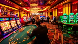Vivez l'excitation des casinos Bitcoin avec des machines à sous dynamiques et des parties de poker à gros enjeux.