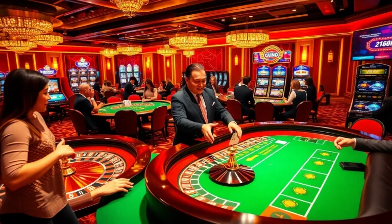 Experience the thrill of meilleur casino en ligne through vibrant games and luxurious atmosphere.