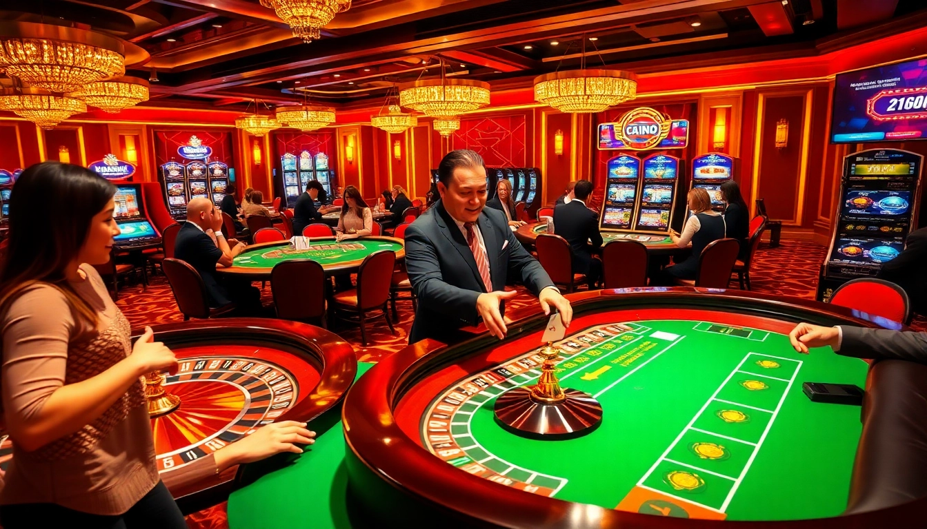 Experience the thrill of meilleur casino en ligne through vibrant games and luxurious atmosphere.