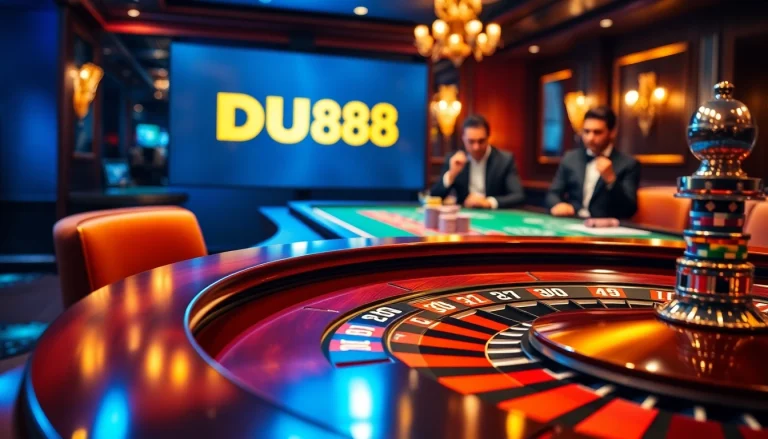 Play and win at https://du88.miami/ with a luxurious roulette experience in a vibrant casino.