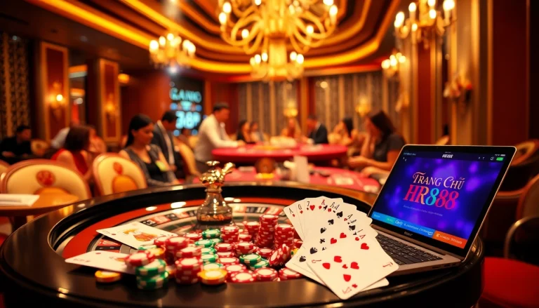 Experience the thrill of winning at Trang Chủ RR88 with action-packed casino games and vibrant poker tables.