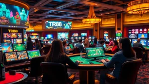 Explore the engaging gaming interface of https://tr88.gg/ with dynamic casino games and friendly players.