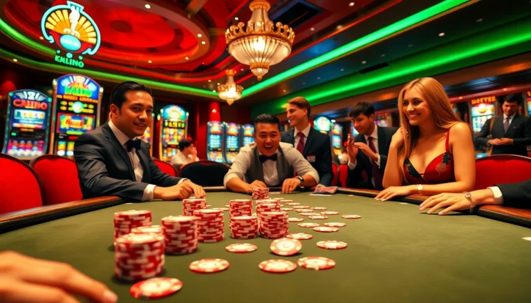 Experience the excitement of kkwin.com with professional poker tables and dazzling slot machines.