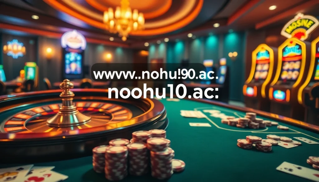 Engage with the luxurious casino experience at https://nohu90.ac/ featuring vibrant slots, poker tables, and thrilling roulette action.
