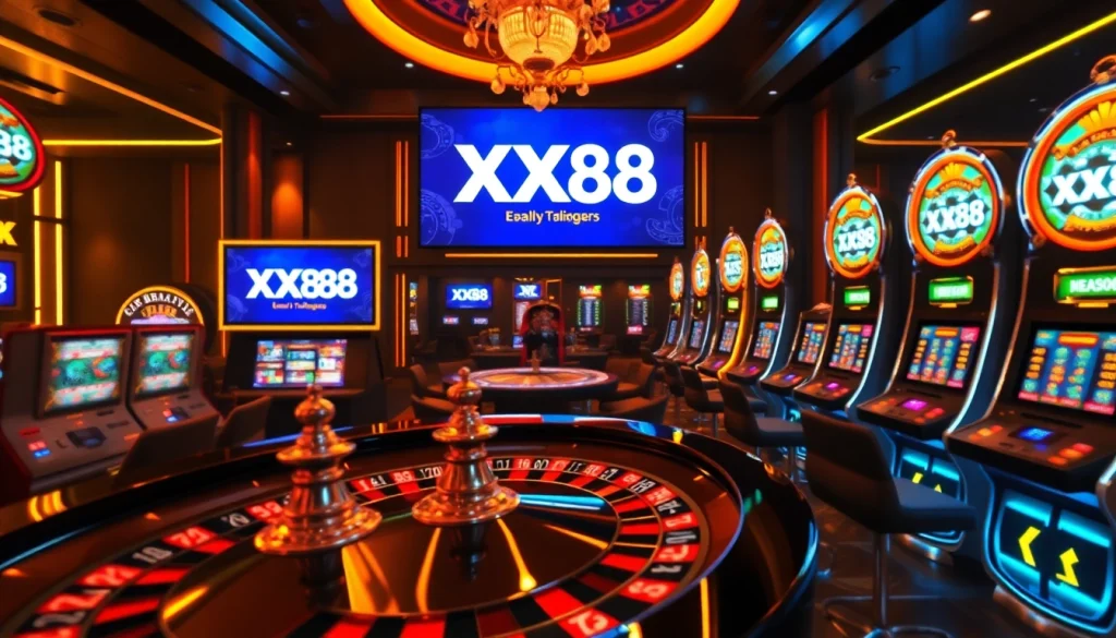 Spin the roulette wheel at XX88 while enjoying the thrill of online gambling.