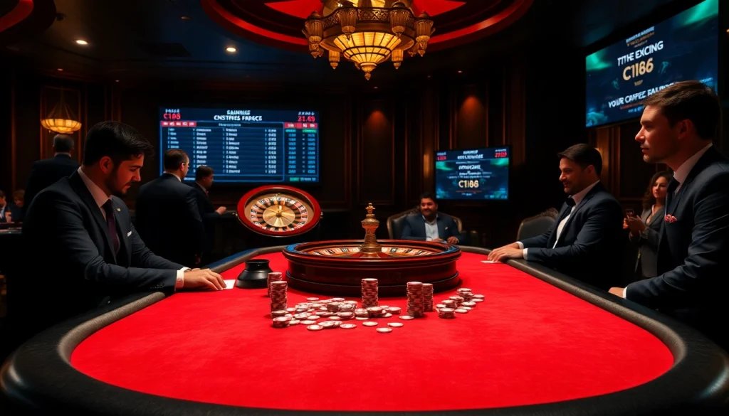 Elevate your gameplay at C168 with strategic poker actions and luxury casino atmosphere.