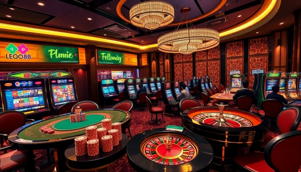 Experience the vibrant atmosphere of online gambling at https://leo881.com/ with exciting games and luxury visuals.