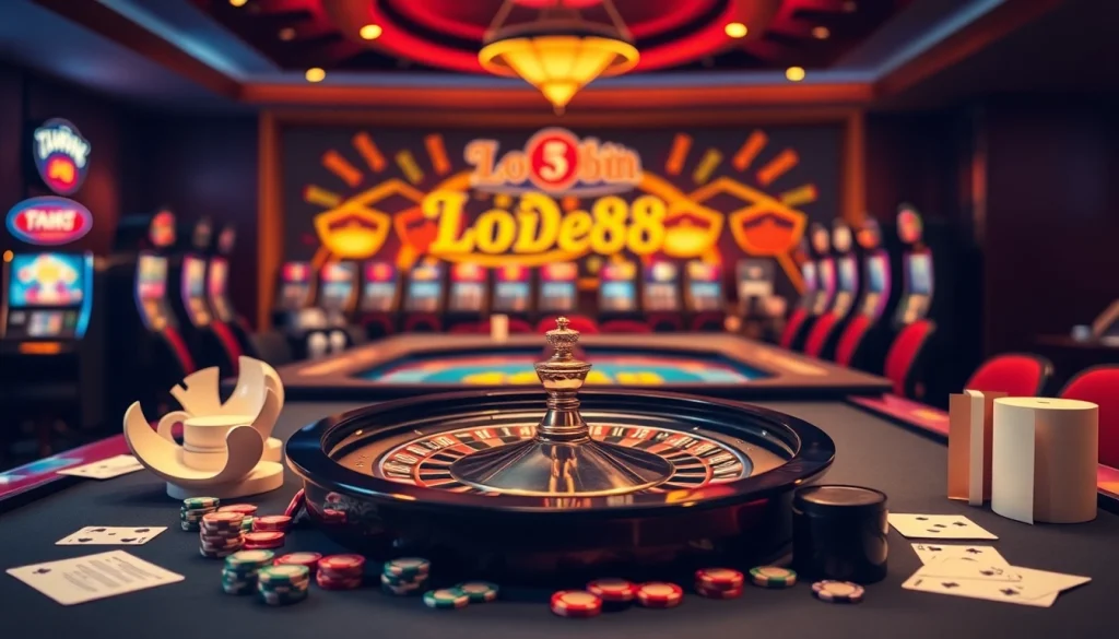 Join the thrilling experience of lode88 trang chủ with engaging casino elements and effective gambling strategies.